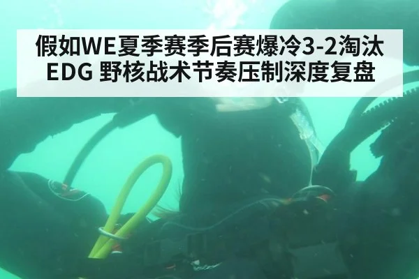 假如WE夏季赛季后赛爆冷3-2淘汰EDG 野核战术节奏压制深度复盘